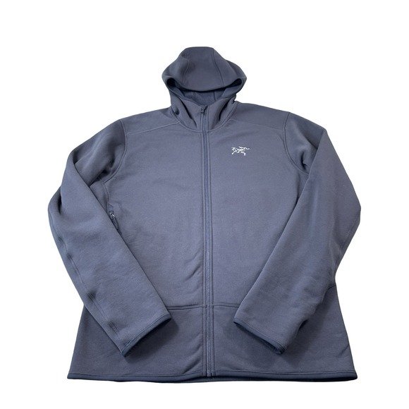 Arc'teryx Other - Arcteryx Navy Blue Kyanite Hoody Mens Full Zip Jacket Size Large Mint